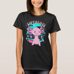 Camiseta Axolotl Levantasolotl Halterofilia Levantador de P