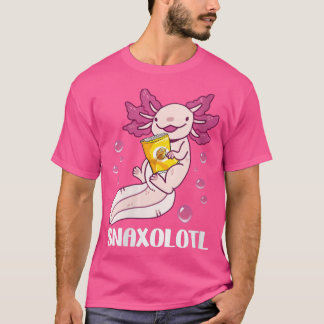Camiseta Axolotl lindo Snaxolotl (115)