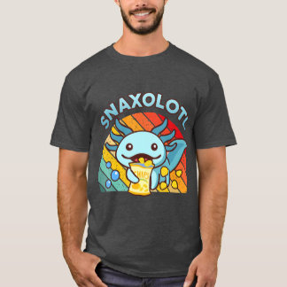 Camiseta Axolotl lindo Snaxolotl (119)