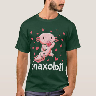 Camiseta Axolotl lindo Snaxolotl (88)