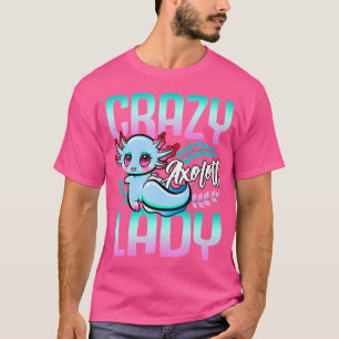 Camiseta Axolotl Loco Axolotl Mujeres Salamander