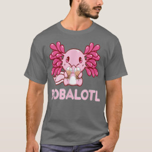 Camiseta Axolotl Lover Bobalotl Boba Kawaii regalo japonés 