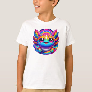 Camiseta Axolotl mágico: La imaginación colorida para los n
