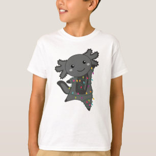 Camiseta Axolotl Merry Christmas Winter Animals Axolotls