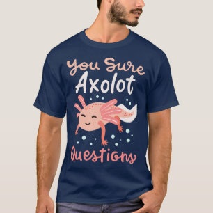 Camiseta Axolotl Mexicano Salamander Kawaii