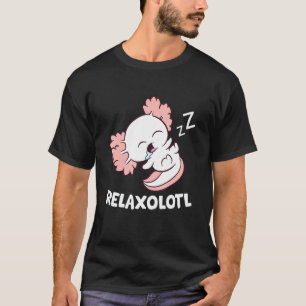 Camiseta Axolotl Mexicano Salamander Relaxolotl Axolotl