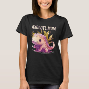 Camiseta Axolotl Mom Amphibian Pescado Caminante Mexicano M