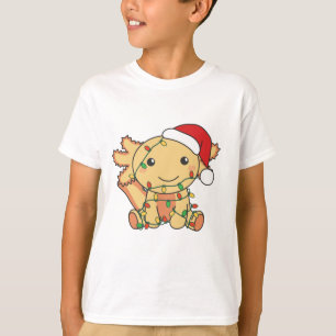 Camiseta Axolotl Navidades Animales de invierno Axolotls