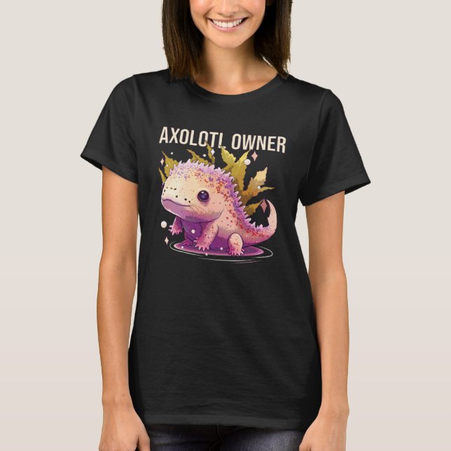 Camiseta Axolotl Owner Salamander Amphibian Mexican Walking (Anverso)