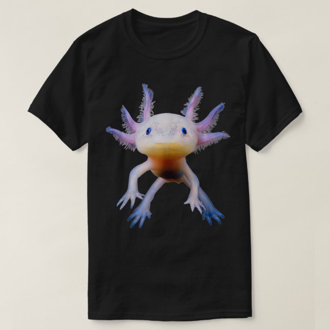 Camiseta Axolotl Pescado Mexicano Cute Amphibian Axolot (Diseño del anverso)