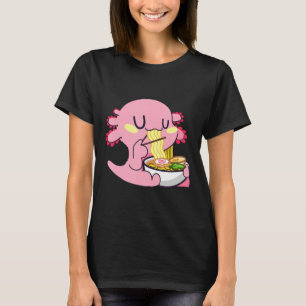 Camiseta Axolotl Ramen Anime Kawaii Ama a los Chicas de fid