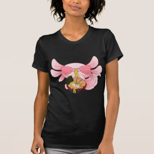 Camiseta Axolotl Ramen Kawaii Japón regalo de fideos animal