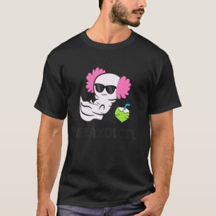 Camiseta Axolotl Relajante Salamander Relaxolotl Mexicano