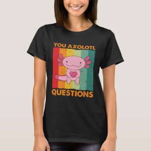 Camiseta Axolotl Retro  Preguntas de Axolotl  90