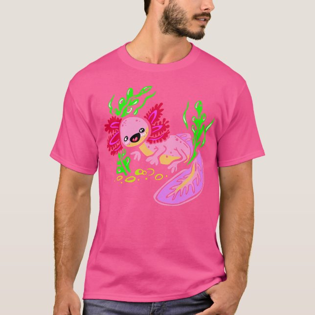 Camiseta Axolotl Salamander (Anverso)
