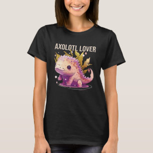 Camiseta Axolotl Salamander Amphibian Pescado Caminante Mex
