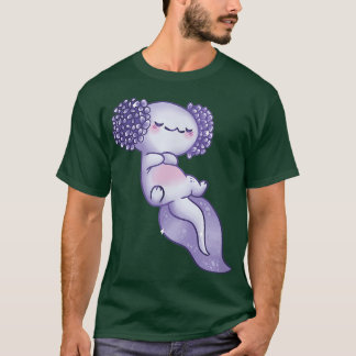 Camiseta Axolotl Sleep Nap Cute Funny Axolotls Kawaii Japón