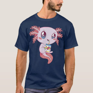 Camiseta Axolotl Snack Sweets Bebe Graciosamente Axolotls K