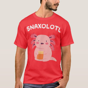 Camiseta Axolotl Snaxolotl Dulces Comida Cute Gracioso Axol