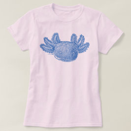 Camiseta Axolotl T-Shirt - BLUE