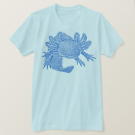 Camiseta Axolotl T-Shirt - BLUE