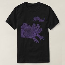Camiseta Axolotl T-Shirt - PURPLE