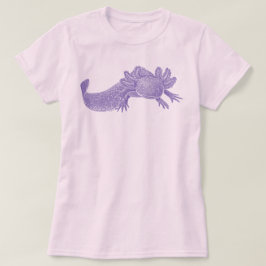 Camiseta Axolotl T-Shirt - PURPLE
