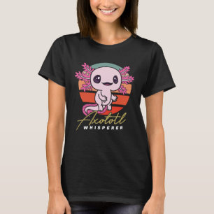 Camiseta Axolotl Whisperer Tigre anfibio mexicano Salamand