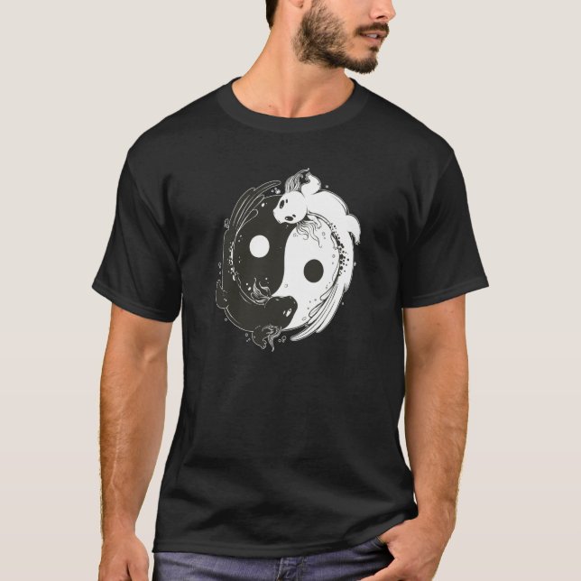Camiseta Axolotl Yin Yang for Axolotl Fans (Anverso)