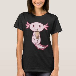 Camiseta Axolots Lover Mascota Animal Axolotl Bubble Tea Ka