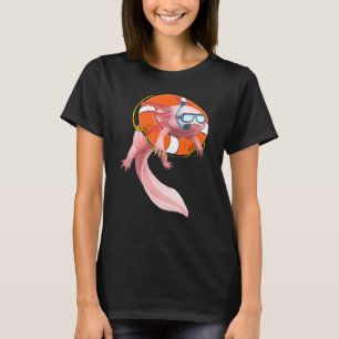 Camiseta Axolotto Kit de natación de peces Máscara de buceo