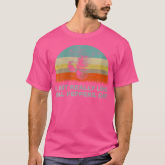 Camiseta Ay Me Gustan Mucho Los Pimientos Ok Divertido