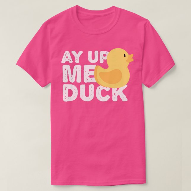 Camiseta ay up me duck 1 (Diseño del anverso)