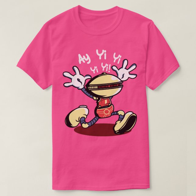 Camiseta Ay yi (Diseño del anverso)
