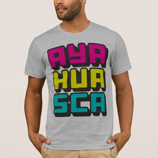 Camiseta AYAHUASCA - Amo el DMT y las ceremonias de (Anverso)