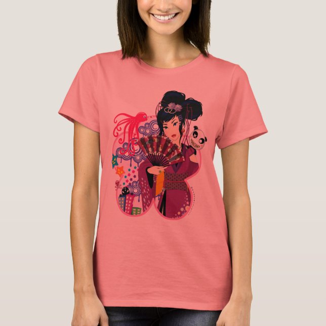 Camiseta Ayaka en la ciudad de Harajuku (Anverso)