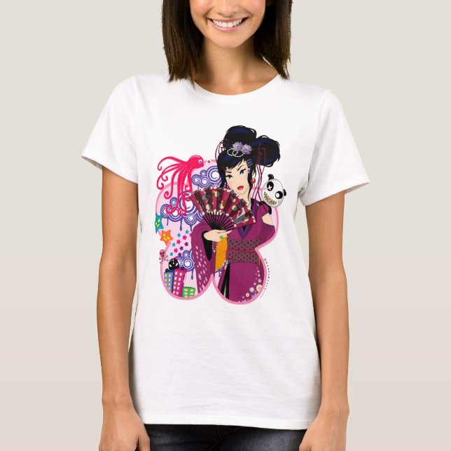 Camiseta Ayaka en la ciudad de Harajuku (Anverso)