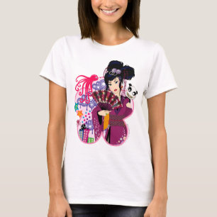 Camiseta Ayaka en la ciudad de Harajuku