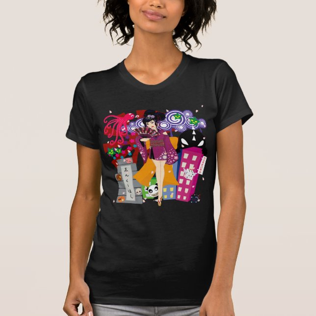 Camiseta Ayaka en la ciudad de Harajuku (Anverso)