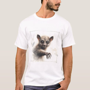Camiseta Aye Aye Portrait AREF289 - Watercolor