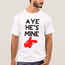 Camiseta Aye, él es mío