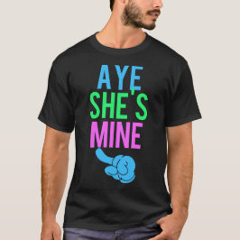 Camiseta Aye, ella es mía