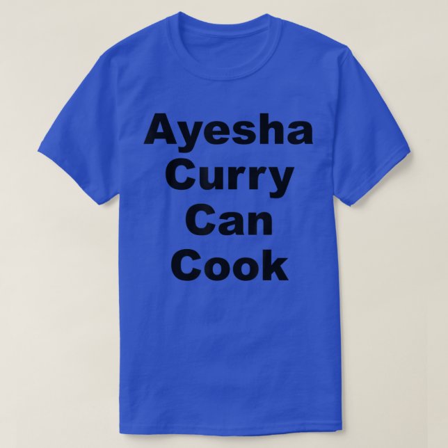 Camiseta Ayesha Curry Can Cook (Diseño del anverso)