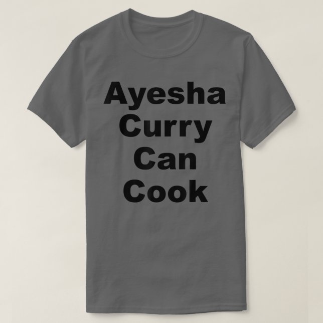 Camiseta Ayesha Curry Can Cook (Diseño del anverso)