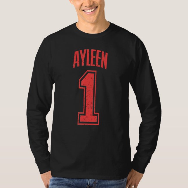 Camiseta Ayleen Supporter Número 1 Mayor Fan (Anverso)