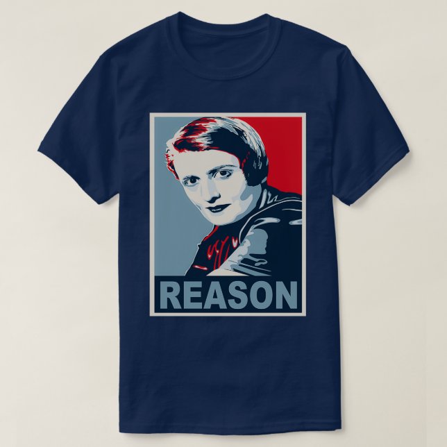 Camiseta Ayn Rand (Diseño del anverso)