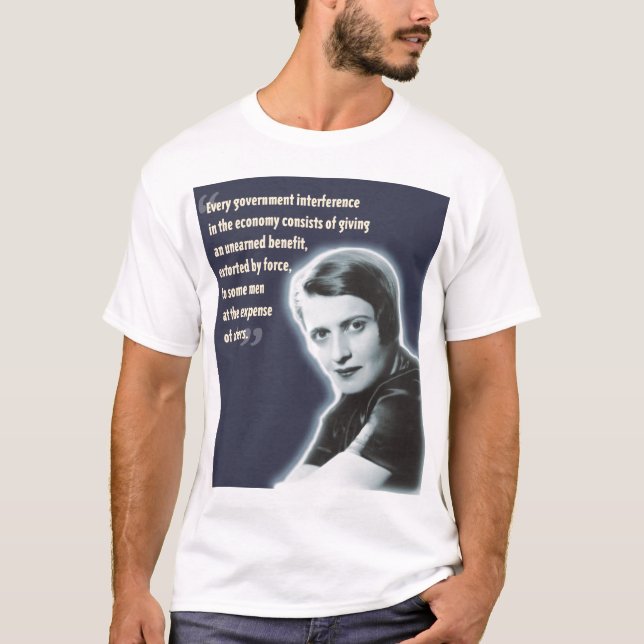 Camiseta Ayn Rand (Anverso)