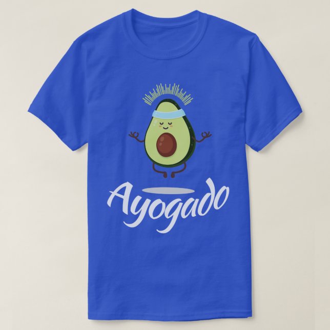 Camiseta Ayogado Yoga Aguacate (3) (Diseño del anverso)