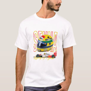 Camiseta Ayrton Senna Fan Formula 1 T-Shirt