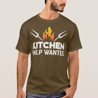 Camiseta ayuda de cocina quería el chef de un restaurante d